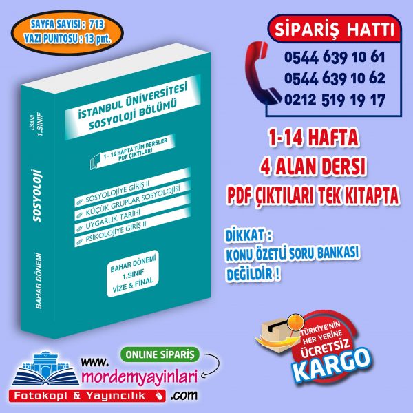 auzef sosyoloji 1 sinif lisans bahar donemi ders notu kitabi turkiye nin en buyuk ve en koklu auzef kitapcisi